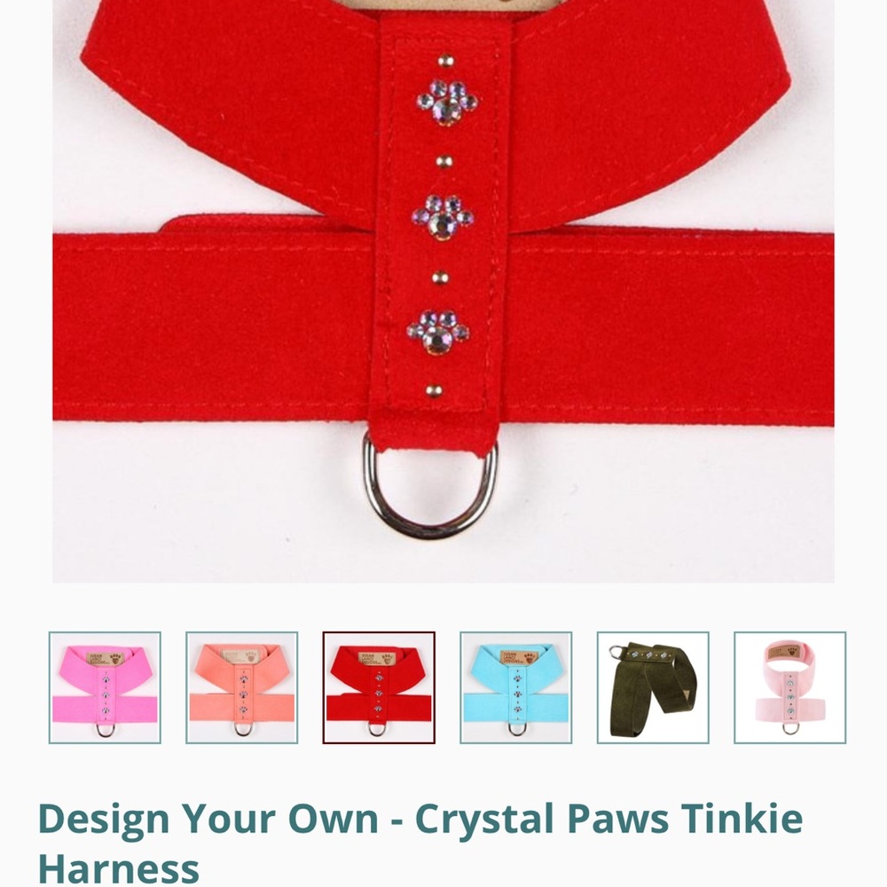 Red Tinkie Harness XL